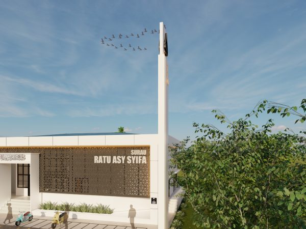 Bangunan Masjid Ratu Asy Syifa